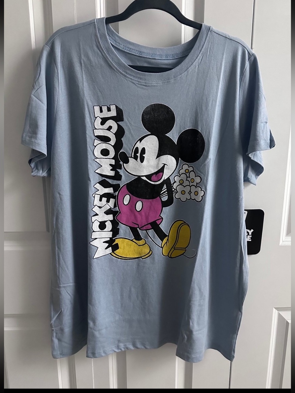 Torrid Disney Mickey Mouse Graphic Tee Light Blue Short Sleeve Size 2X
